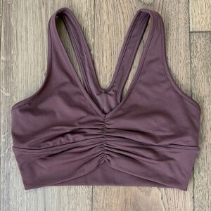 ALO Yoga Wild Thing Bra - Chestnut
